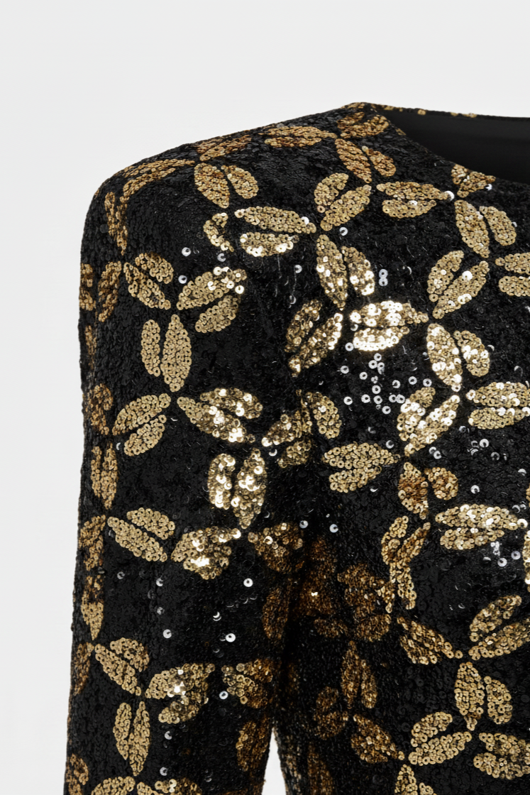 Top Loreta Lentejuelas