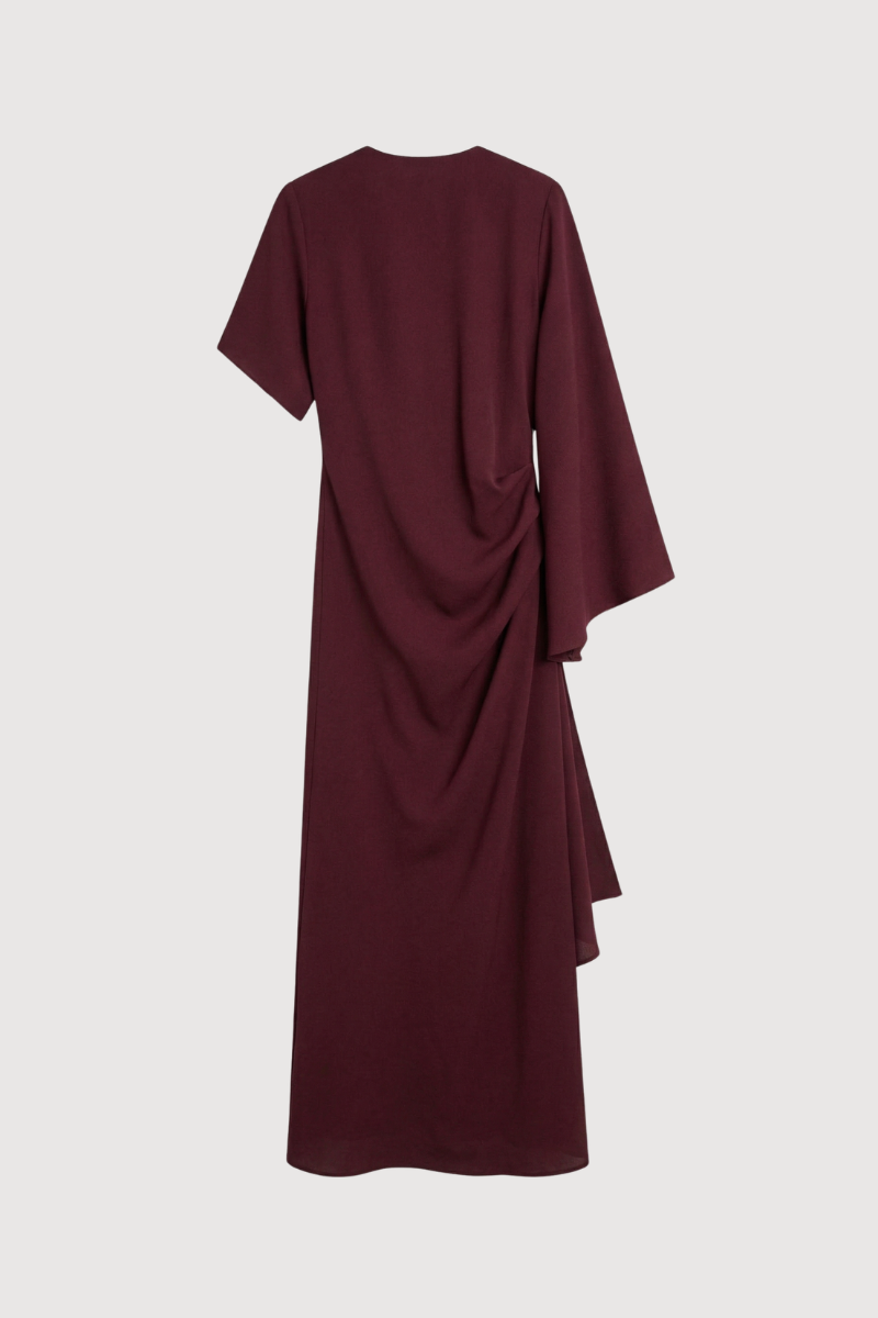 Robe Fabrizia Aubergine