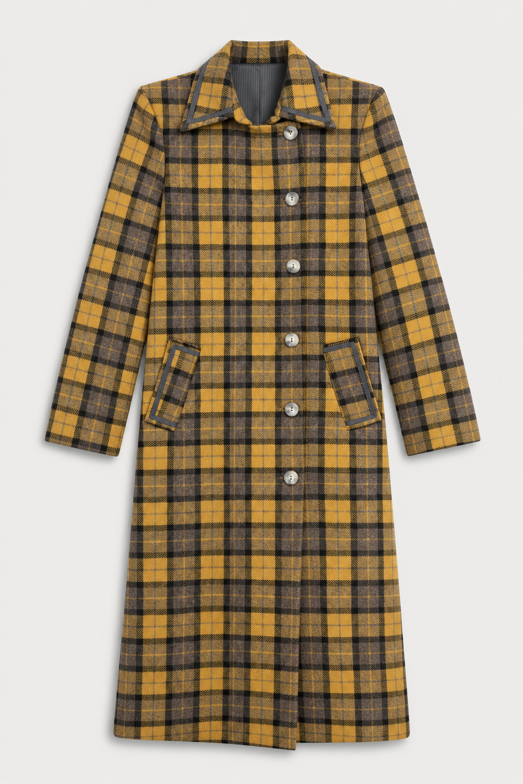 Manteau Lordi couleur moutarde