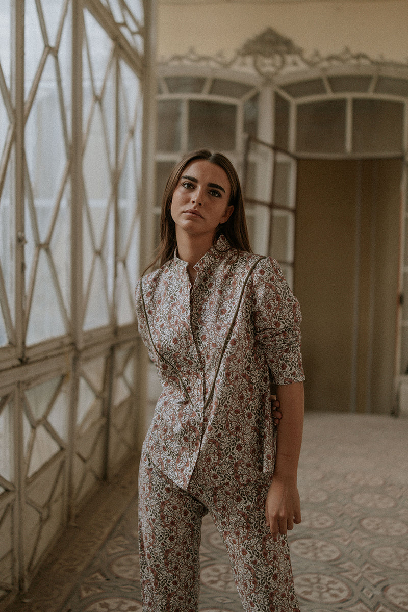 Pijama--de-flores-rosa-de-algodón-3