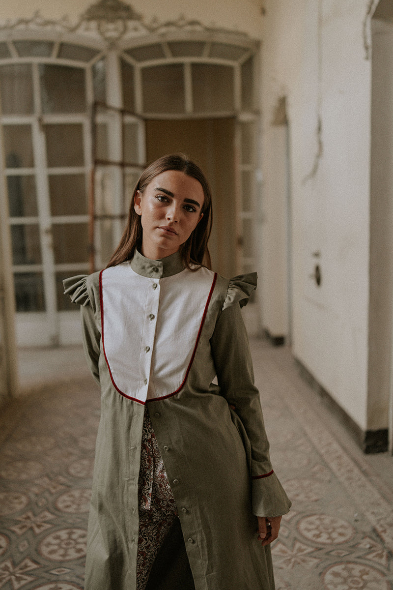 Bata-larga-de-mujer-verde-2