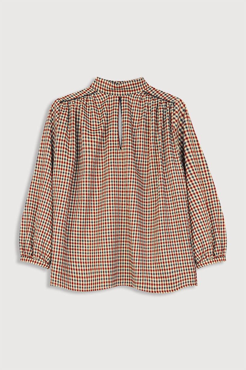Blouse Carol à carreaux
