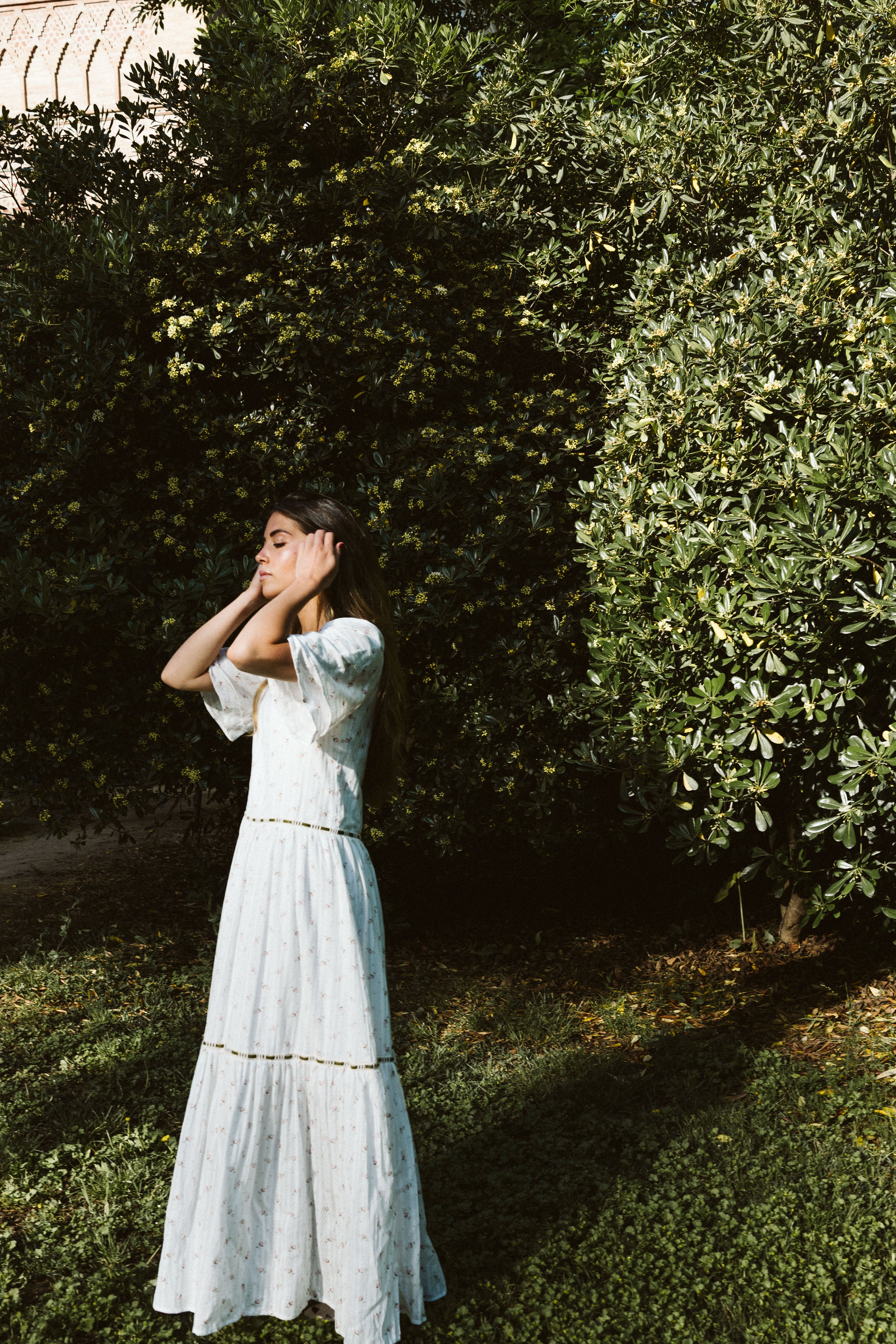 Camisón estampado flor rosa