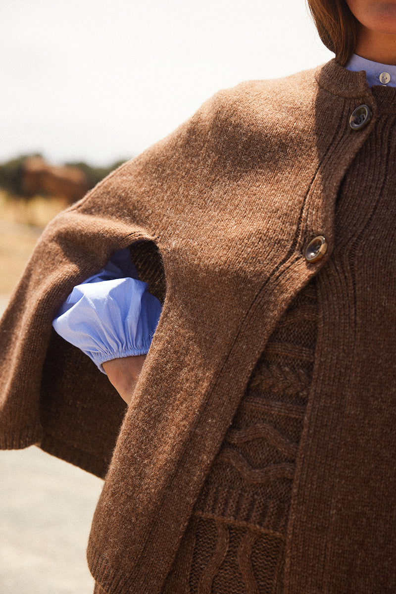 Capa punto marron