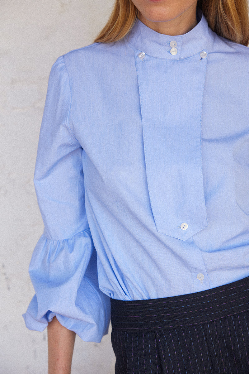 Camisa Johana celeste