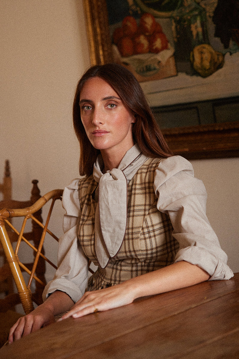 Vestido Africa Beige