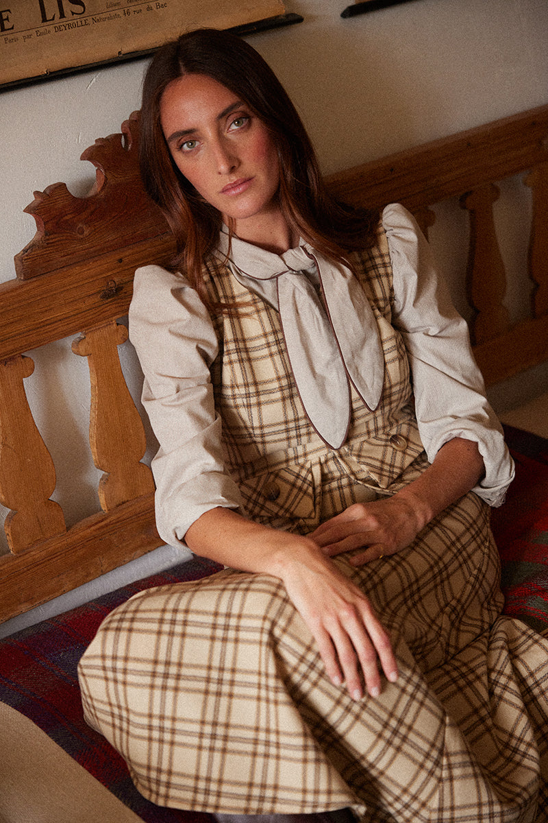 Vestido Africa Beige