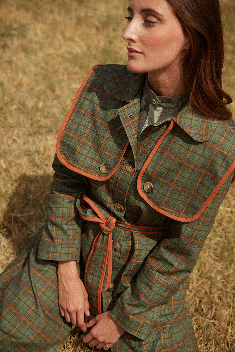 Gabardina Leonora Verde