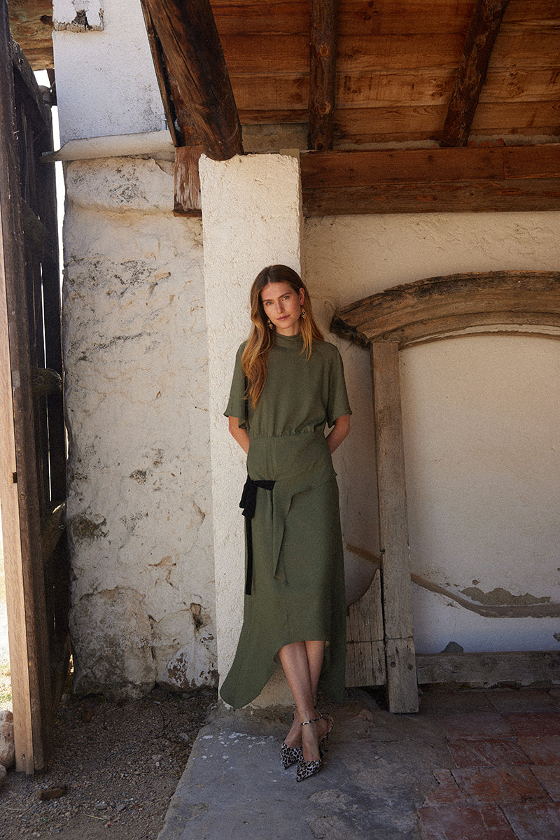 Vestido Luisa Verde