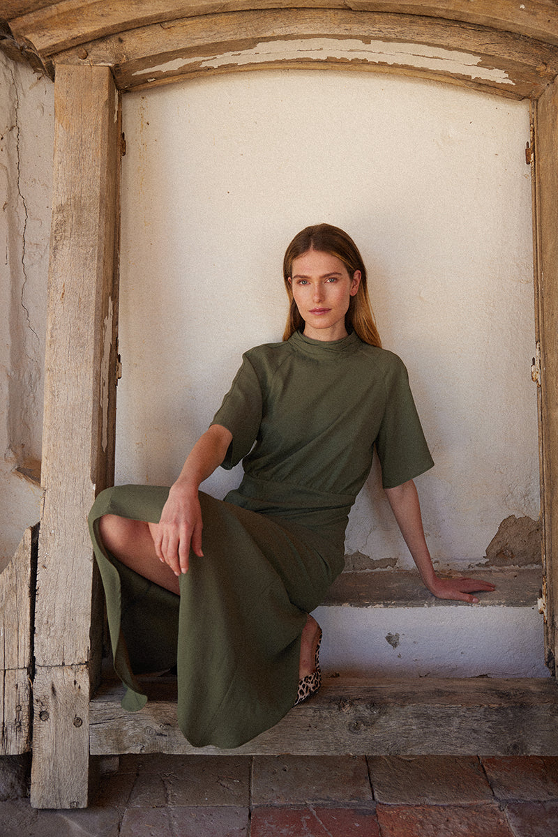 Vestido Luisa Verde