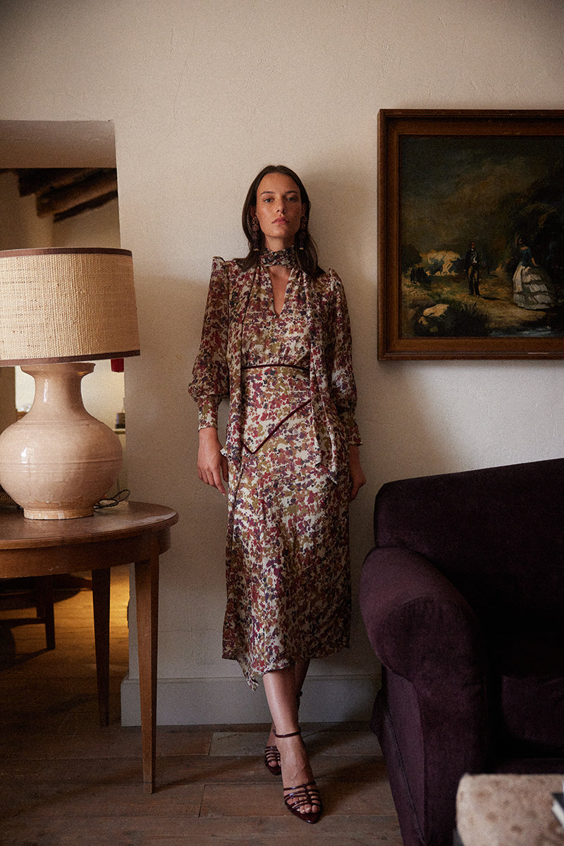 Vestido Casilda Rosa