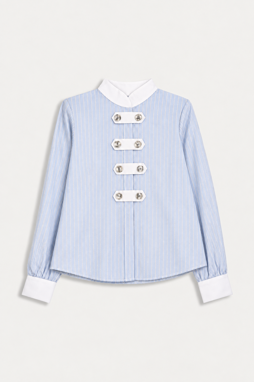 Camisa Diana Celeste Botones
