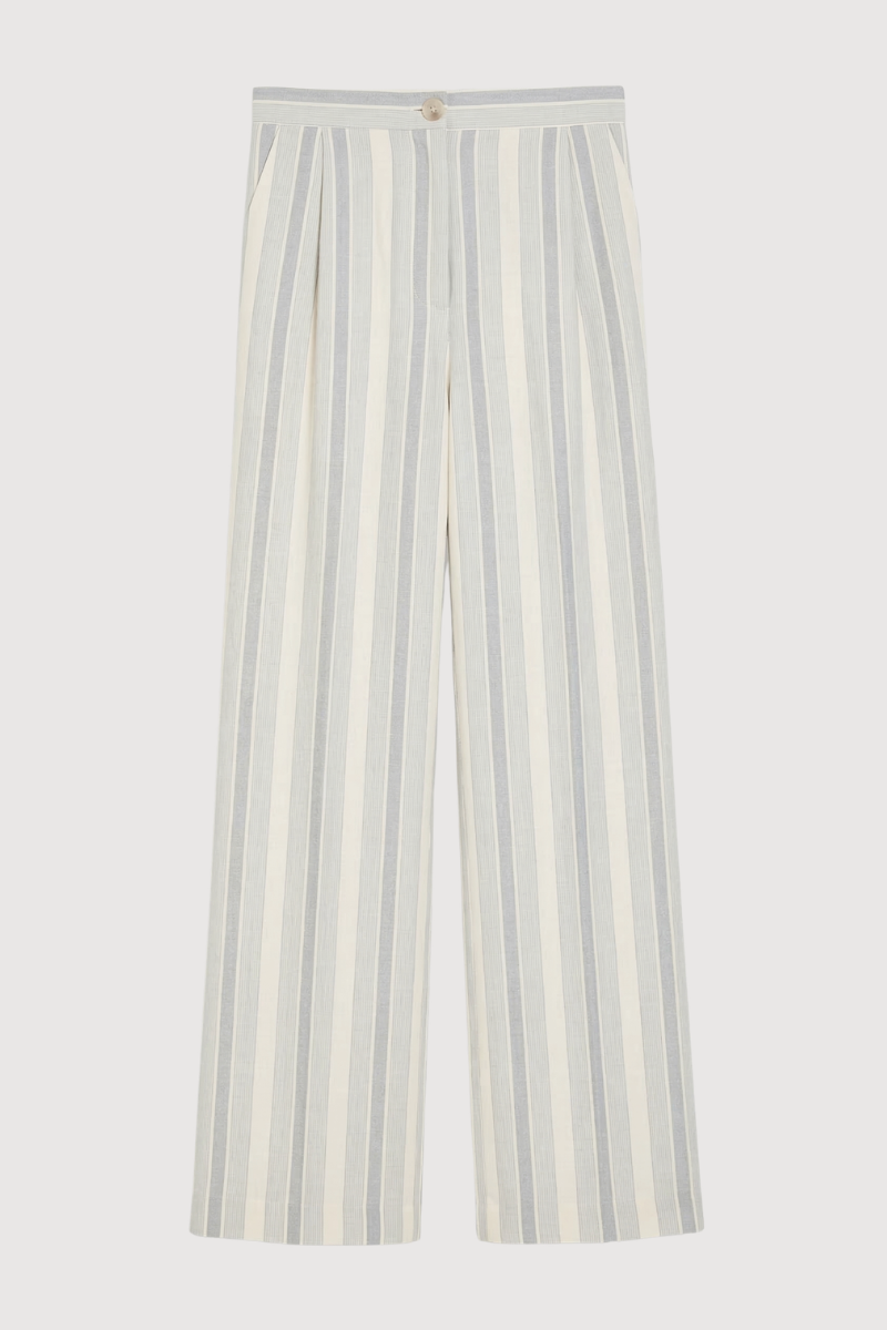 Pantalón Betto Rayas gris