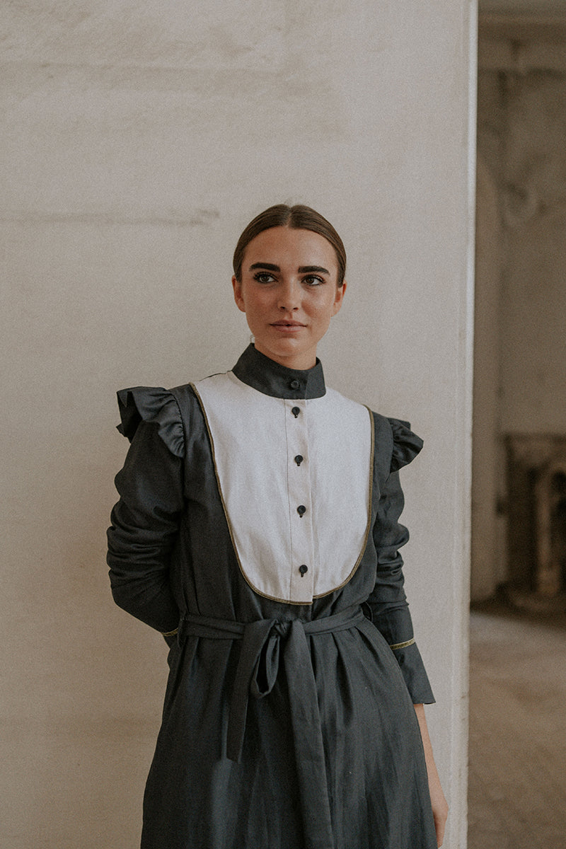 Bata-larga-de-mujer-azul-6