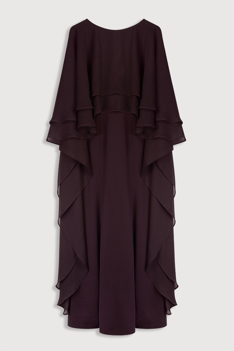 Vestido Carlota Berenjena