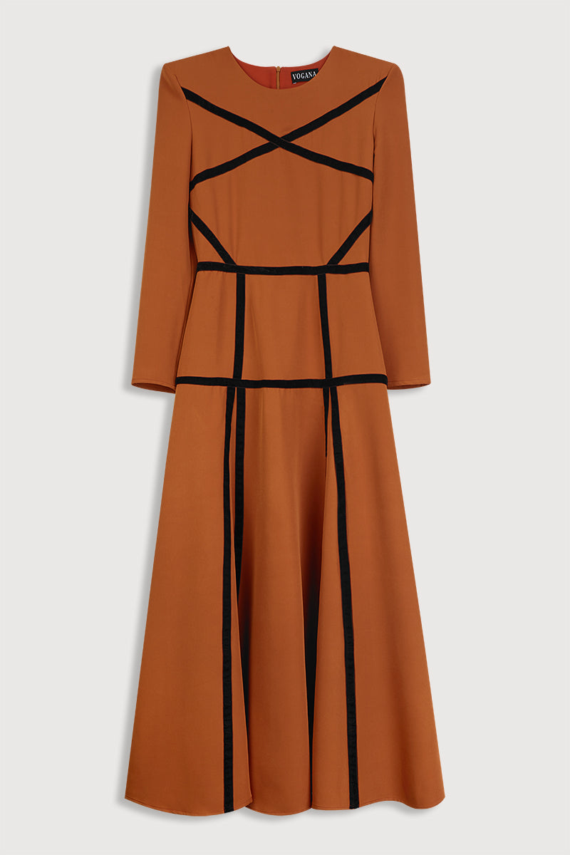 Vestido Ruana Calabaza