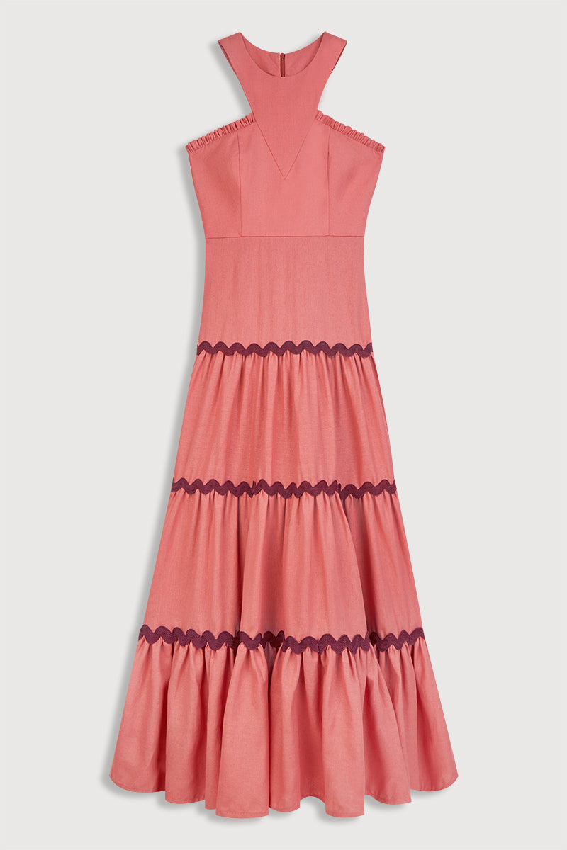 Vestido Valeria Rosa