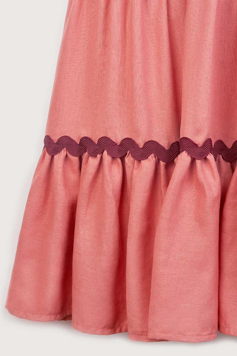 Vestido Valeria Rosa
