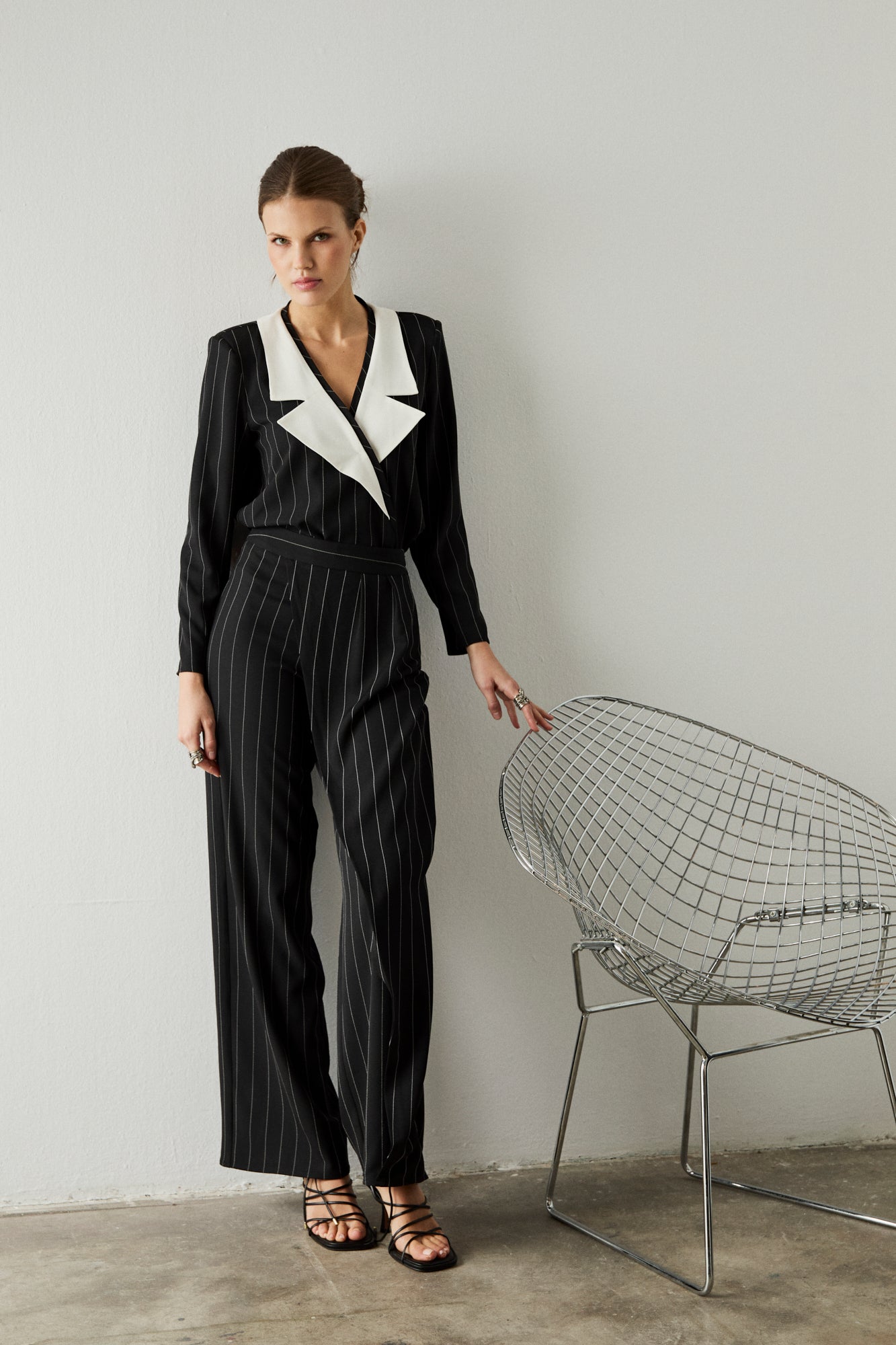 Pantalón de corte recto