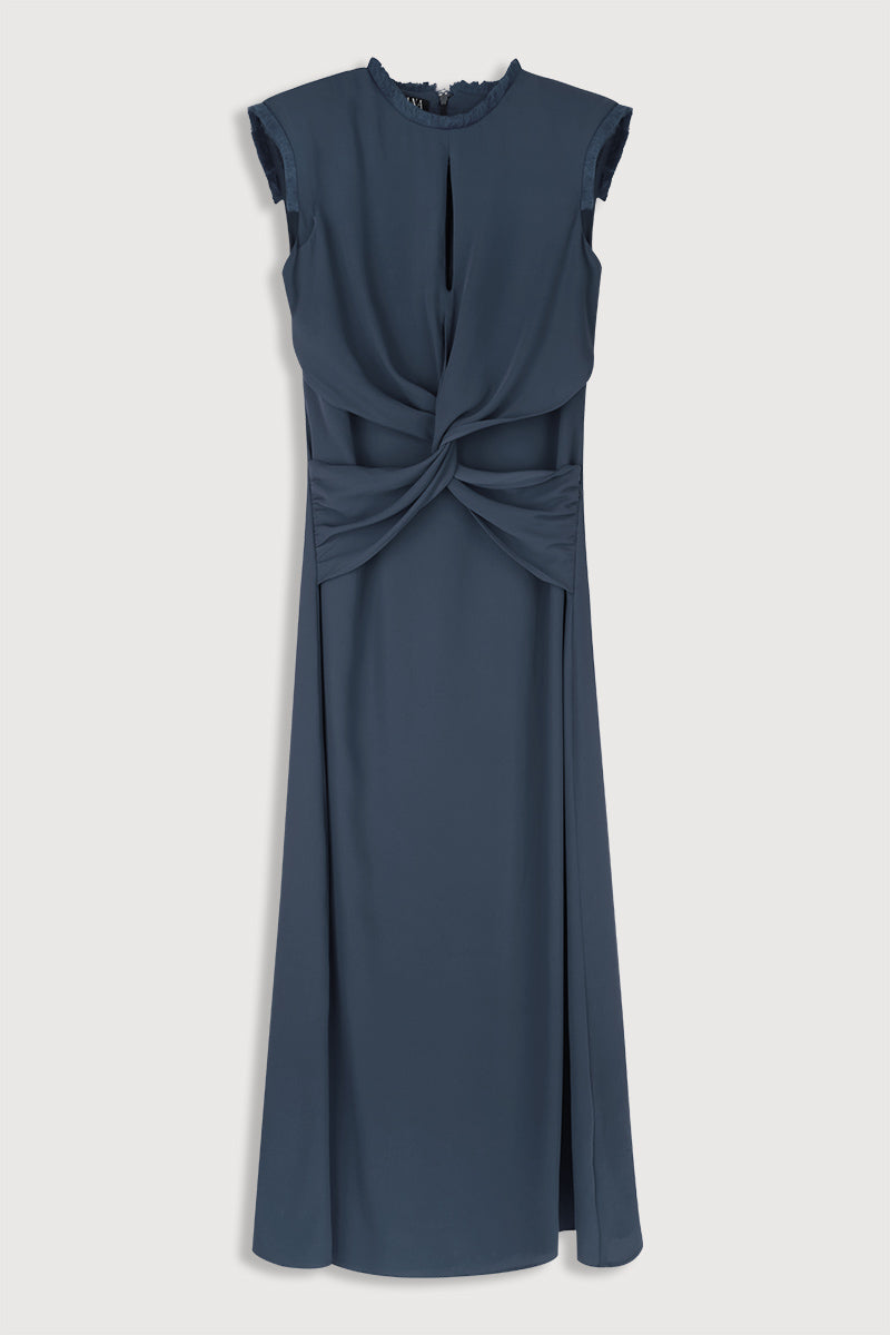Robe Croisée Marine