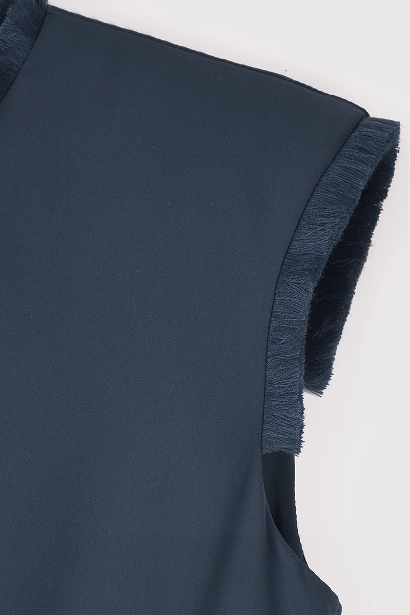 Robe Croisée Marine