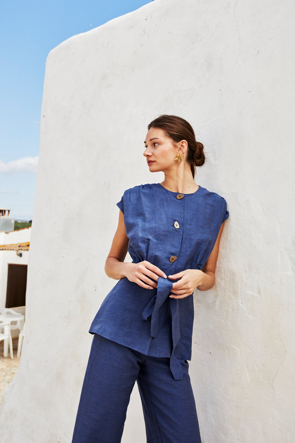 Pantalon Bela bleu