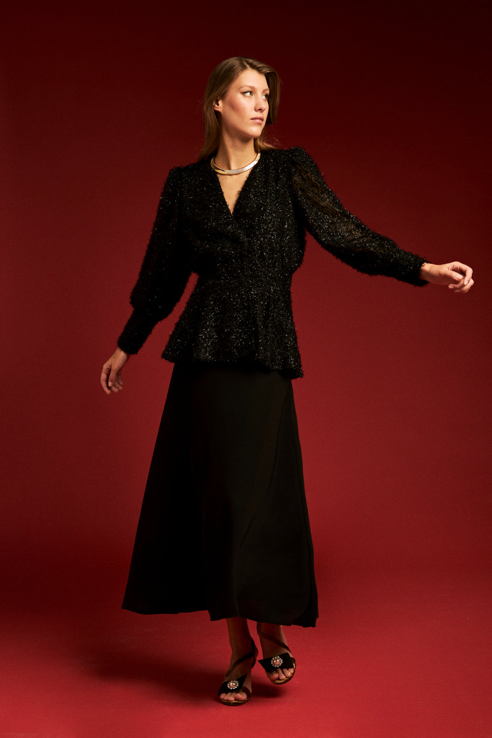 Veste Valentina noire